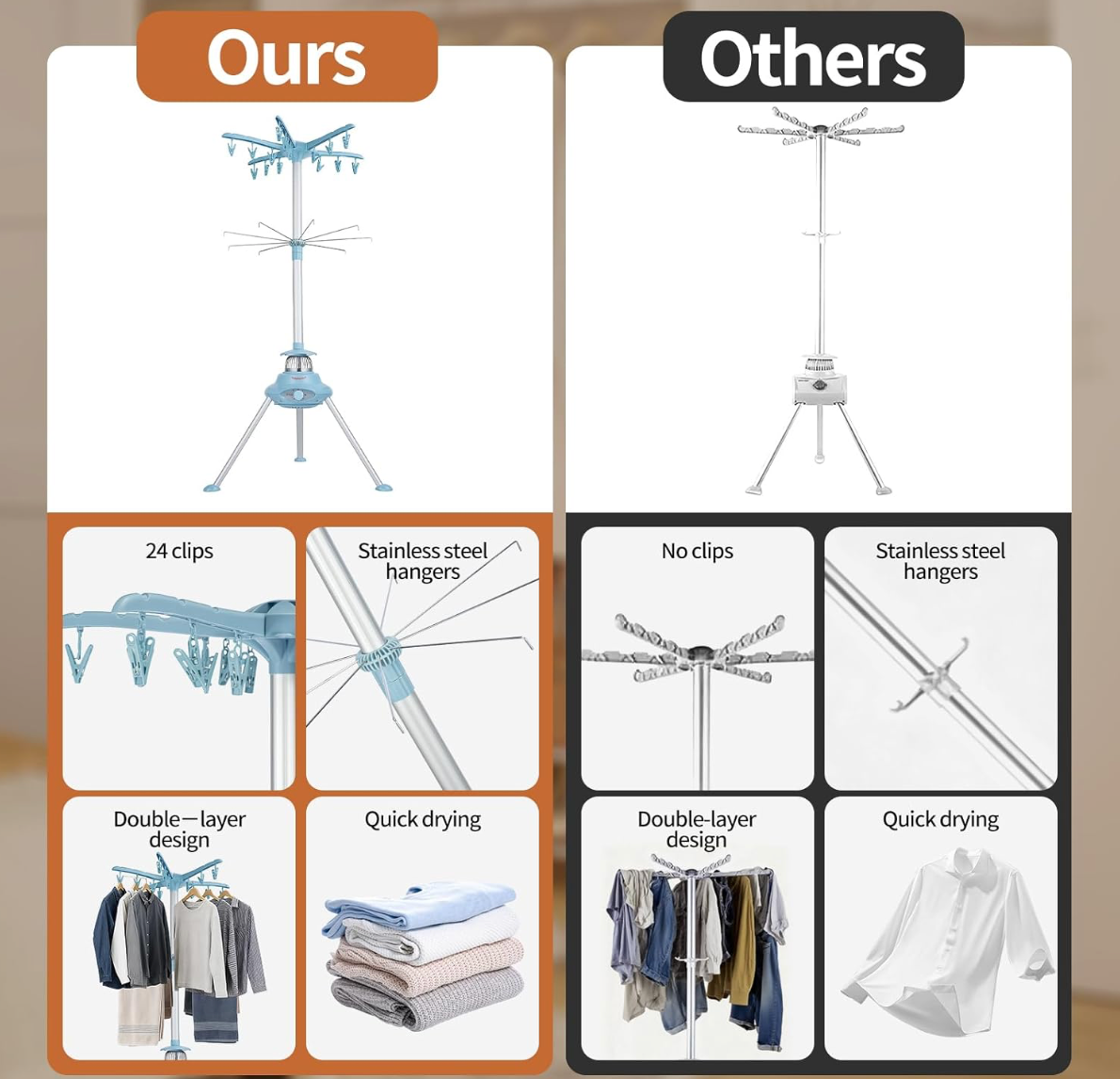 DriPod The Heated Indoor Clothes Dryer